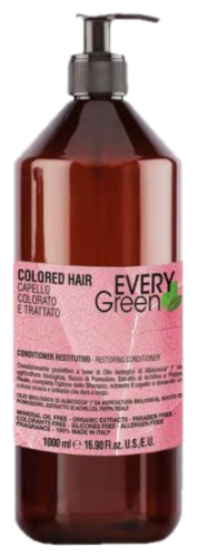 Every Green Colored Hair 1000 ml Naturalna odżywka do farbowanych włosów