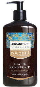 Arganicare Coconut Niespłukiwana odżywka do suchych włosów 400 ml