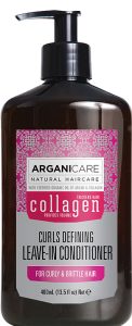 Arganicare Collagen Niespłukiwana odżywka do kręconych włosów 400 ml
