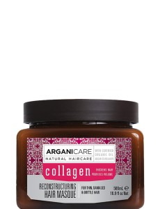 Arganicare Collagen Maska do cienkich i zniszczonych włosów 500 ml