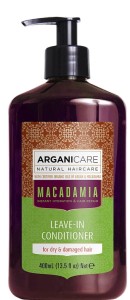 Arganicare Macadamia Niespłukiwana odżywka do włosów suchych i zniszczonych 400 ml