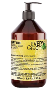 Every Green Dry Hair Szampon 500 ml. Szampon odżywiający do włosów suchych.