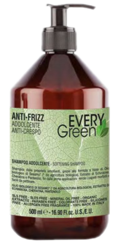 Every Green Anti Frizz 500 ml naturalny szampon do suchych włosów