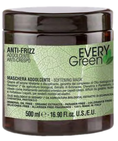 Every Green Anti Frizz 500 ml Naturalna maska do suchych włosów