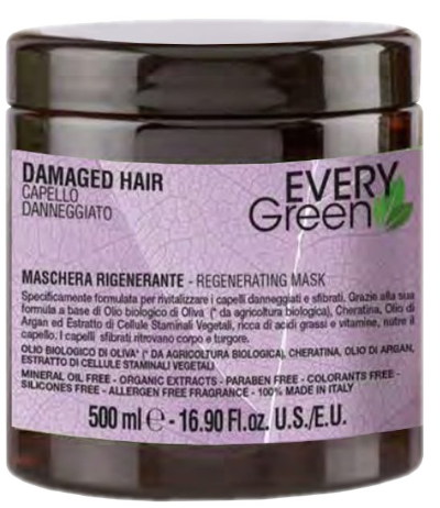 Every Green Damaged Hair 500 ml Naturalna maska do zniszczonych włosów