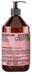 Every Green Colored Hair Szampon 500 ml. Naturalny szampon do farbowanych włosów