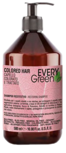Every Green Colored Hair 500 ml Naturalny szampon do farbowanych włosów