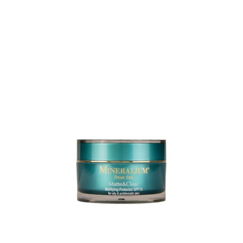 Mineralium Matte Clear Matifying moisturizer spf15 matujące nawilżenie.jpg
