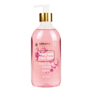 Arganicare Shower Żel pod prysznic z granatem i wodą różaną 500 ml